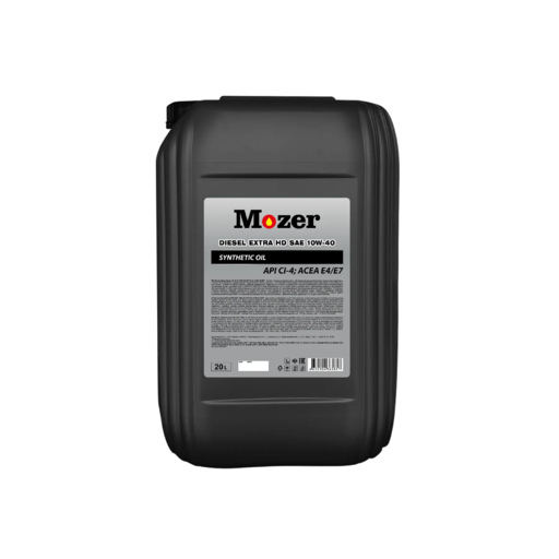 Масло MOZER DIESEL EXTRA HD SAE 10w-40 E4/E7 20л