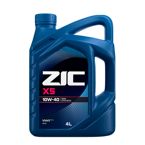 Масло ZIC X5 10W40 (A 10W40 SM) 1л